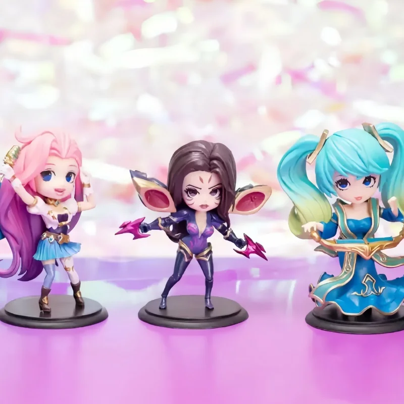 

Hot Bandai CALS POPQ League of Legends Blind Box Figurines Authentic Hot Selling Collectible Toys for Girls Gift Ornaments