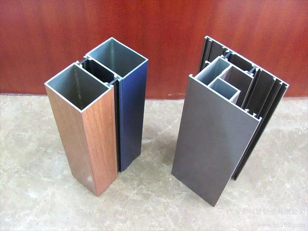 التخصيص مخصص الألومنيوم مقذوف الملف الشخصي لستائر الحائط الستار مع أنودة