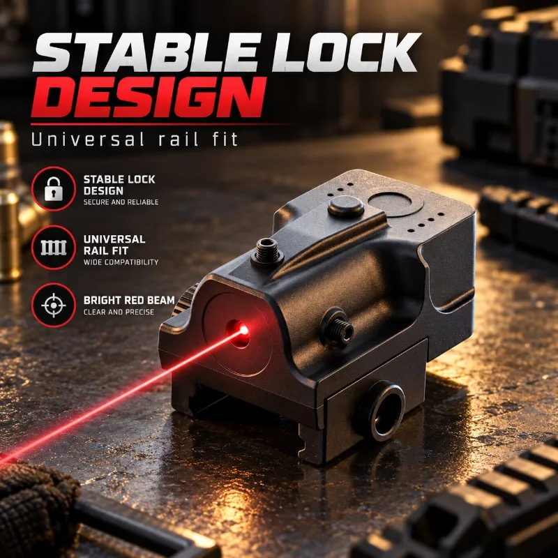 Lightweight Nylon Mini Beam Indicator, Stable Lock Four-way Tunable Model Decoration Accessory