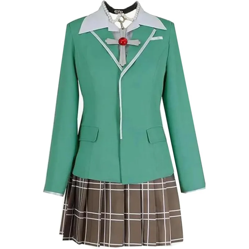 

❤️❤️❤️Poetic Walk Womens Costume Dress Suit Green Uniform Cosplay Halloween Costume Outfit❤️⭐️❤️