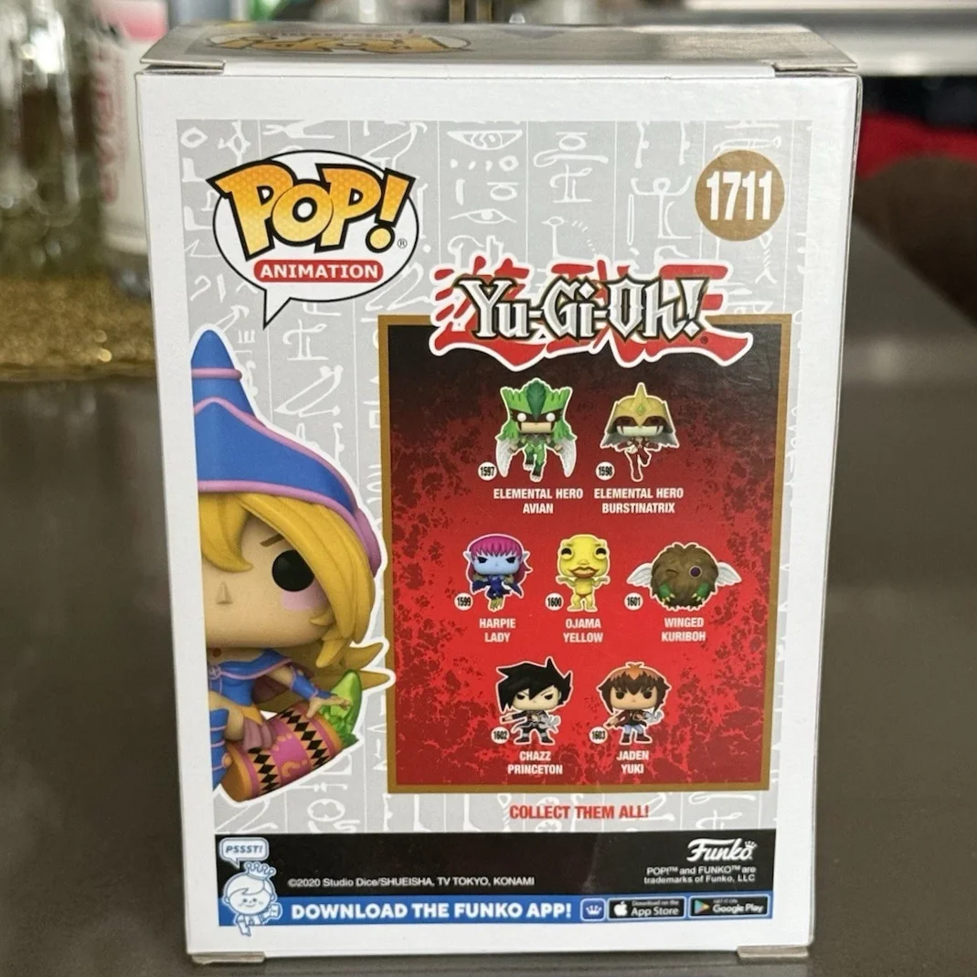

Dark Magician Girl #1711 Figure FUNKO POP Yu-Gi-Oh! Official Genuine Collectible Limited Edition Yu-Gi-Oh! Fan Toy Gifts