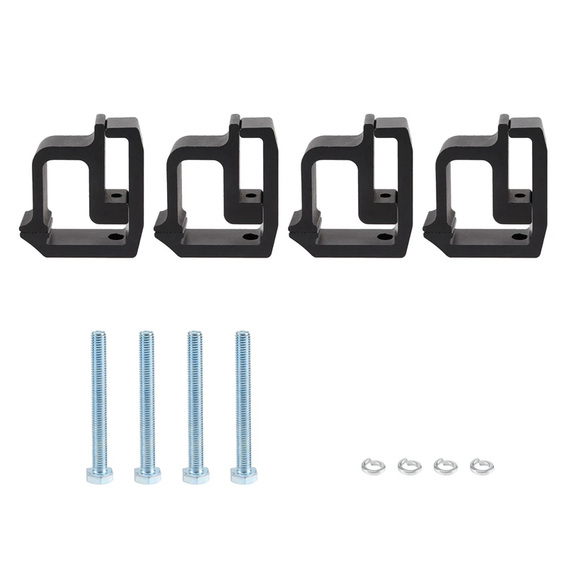 4 Pack Truck Topper Clamps Mounting Clamps Truck Cap Clamps, Truck Bed Clamps And Canopy Clamps