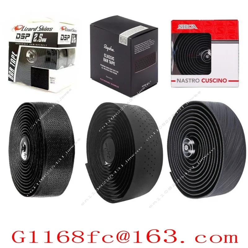 Road Bike Handlebar Strap Non-slip Shock Absorbing Lizard Leather Strap
