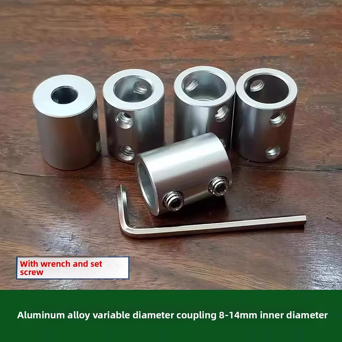 Aluminum Alloy Coupling 8/10/12/14mm Different Motor Shaft Variable Diameter Adapter Connector Joint