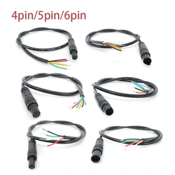 0.5M DIY Plug 4pin 5pin 6pin 8pin Male/Female Cord Car DVR Camera Extension Connector Cables HD Monitor Vehicle Rear View