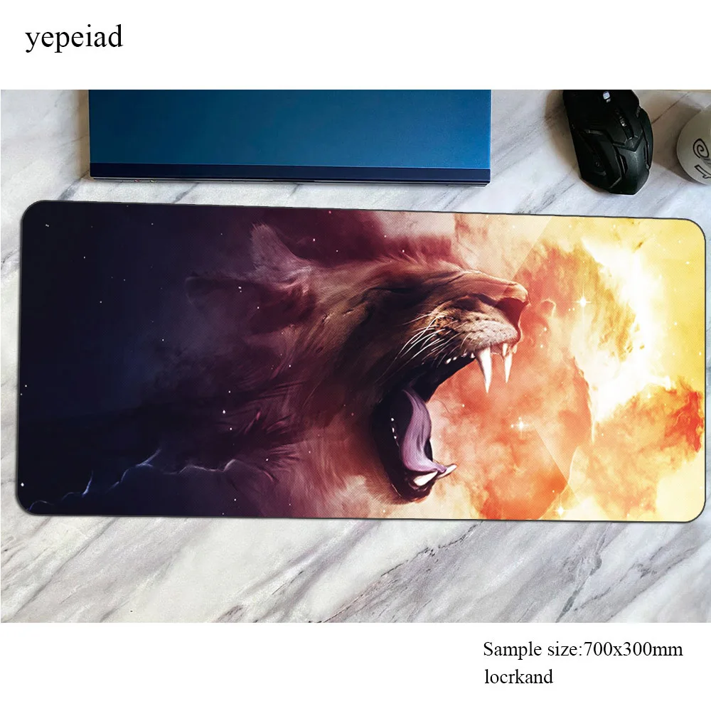 Artistic Animal mouse pad gamer 700x300x4mm mousepad Mass pattern desk mat gaming accessories game home keyboard mats oversized
