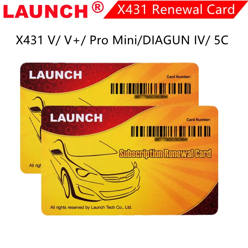 Software Update Service for Launch X431 V/ V+/ X431 Pro Mini/ ProS Mini/ DIAGUN IV/ 5C