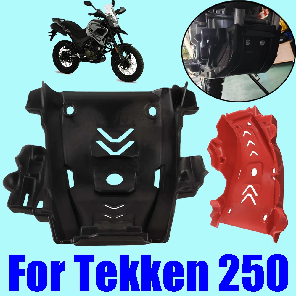 

Защитная пластина/крышка/щиток/накладка на днище для мотоцикла Tekken 250 (защита двигателя)