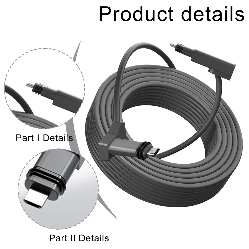 10m/15.3m/23m For STARlink V2/GEN2 TAR Replacement Cable Waterproof 1200Mbps Antenna Extension Cable Electrical Equipment