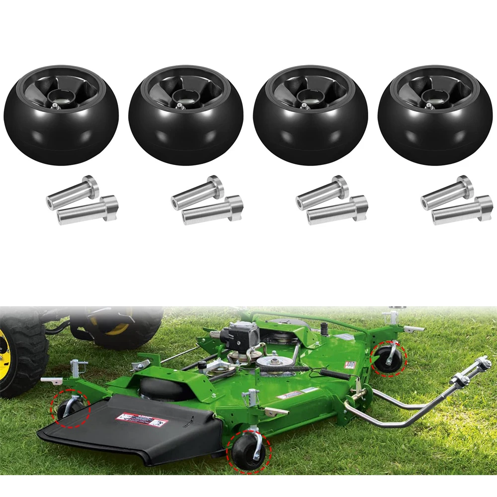 AM125172 Deck Wheel Kit Compatible with John Deere 48