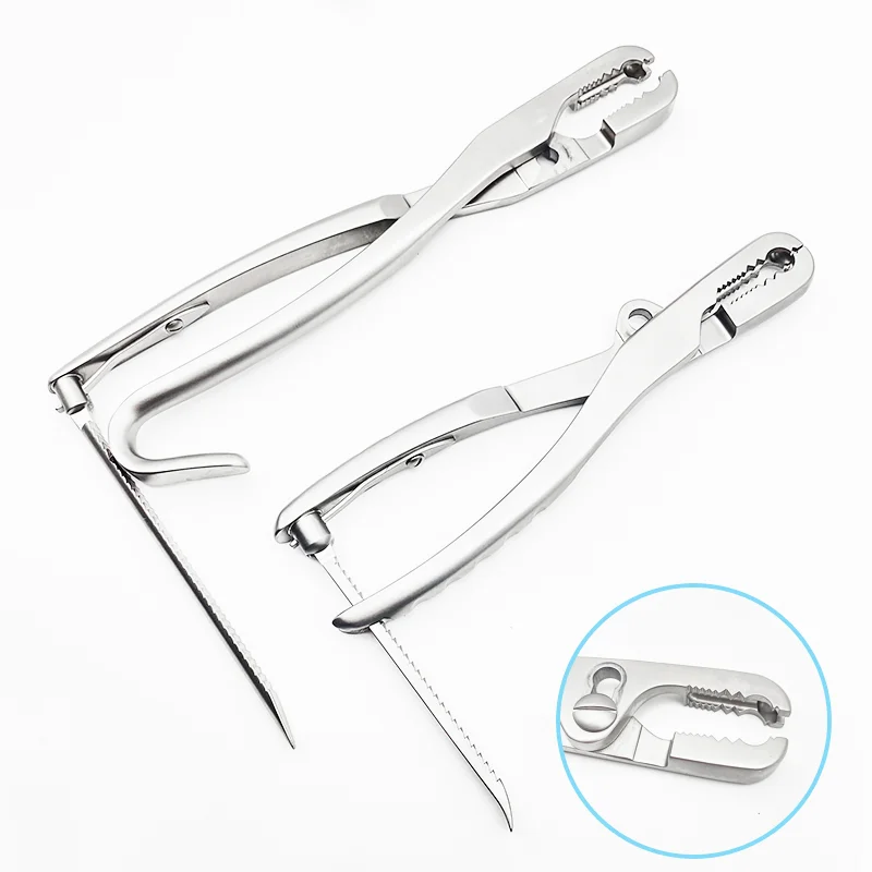 

Reconstructive Bone Holding Forceps large Farabeuf forceps Stainless Steel Bone forceps Orthopedic Instruments