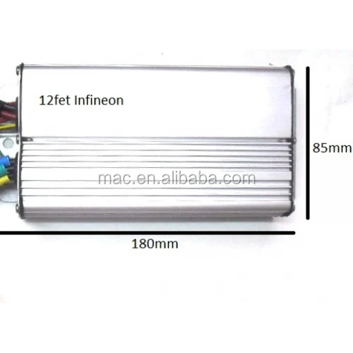 Mac motor controller 12 FET IRFB3077 INFINEON CONTROLLER (MOTOR WITH HALL SENSORS)