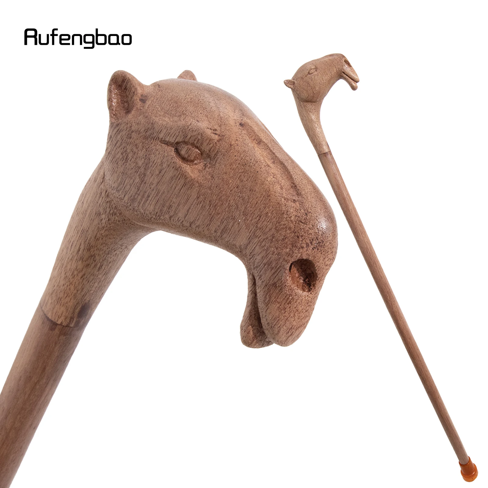 Roter Kamelholz-Mode-Stock, dekorativer Vampir-Cosplay-Party-Holzstock, Mace Wand Crosier 94cm, Performance-Bühnenstock