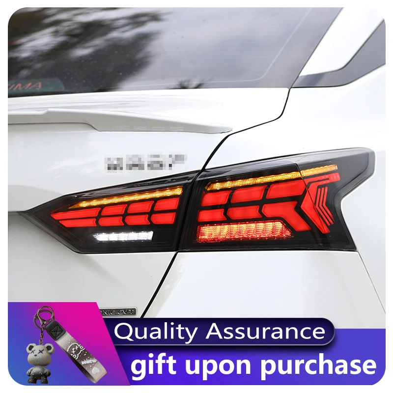 

For Nissan Altima Teana 2019 2020 2021Car Led Taillight Rear Running Lamps Brake Dynamic Auto Accessories Replacement Parts