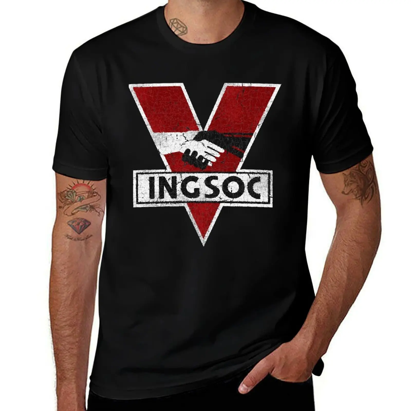 INGSOC Classic T-Shirt Quick Dry Outdoor Sports T-Shirt