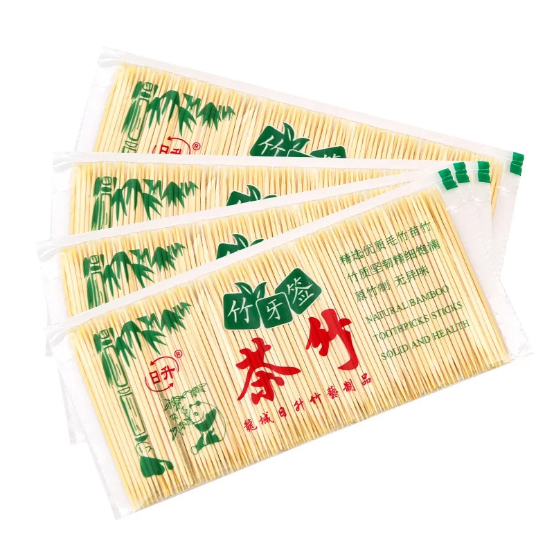 200pcs bamboo toothpick oral care disposable toothpicks teeth clean tools