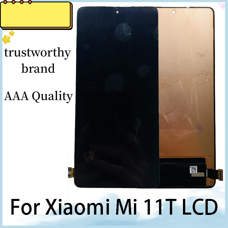 6.67 inches high quality For Xiaomi Mi 11T 21081111RG LCD For Xiaomi 11T Display Touch Screen Digitizer Assembly