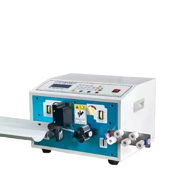 自動USBケーブル製造機 モバイルコンピューターワイヤーストリッピング＆ピーリング切断装置 ケーブル製造設備