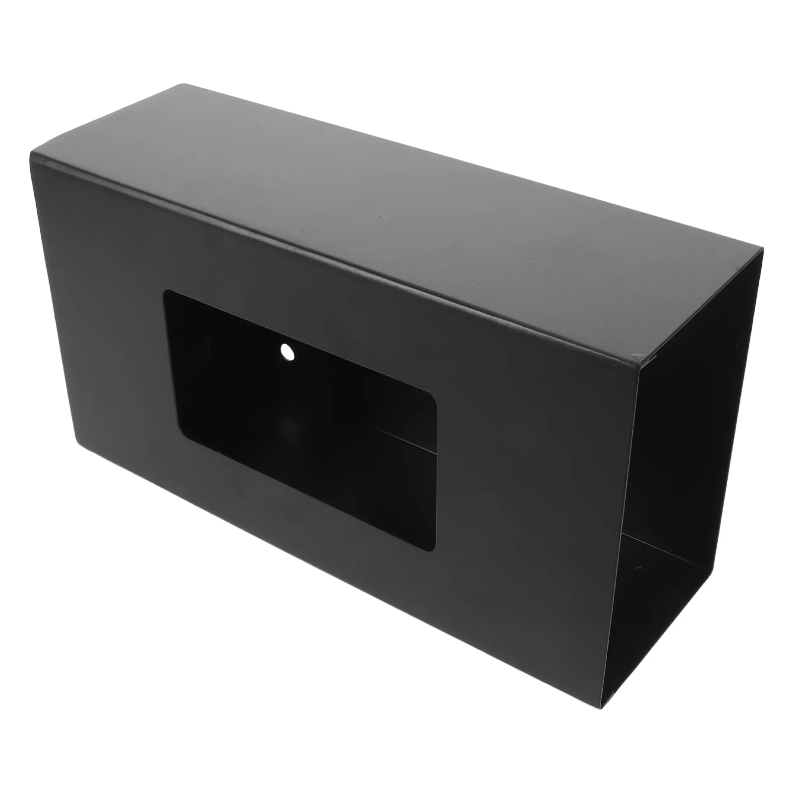 Wall Mount Glove Mask Box Dispenser Black Iron Metal Universal Bracket for Nitrile Latex Vinyl Glove Boxes Face Masks Clinic