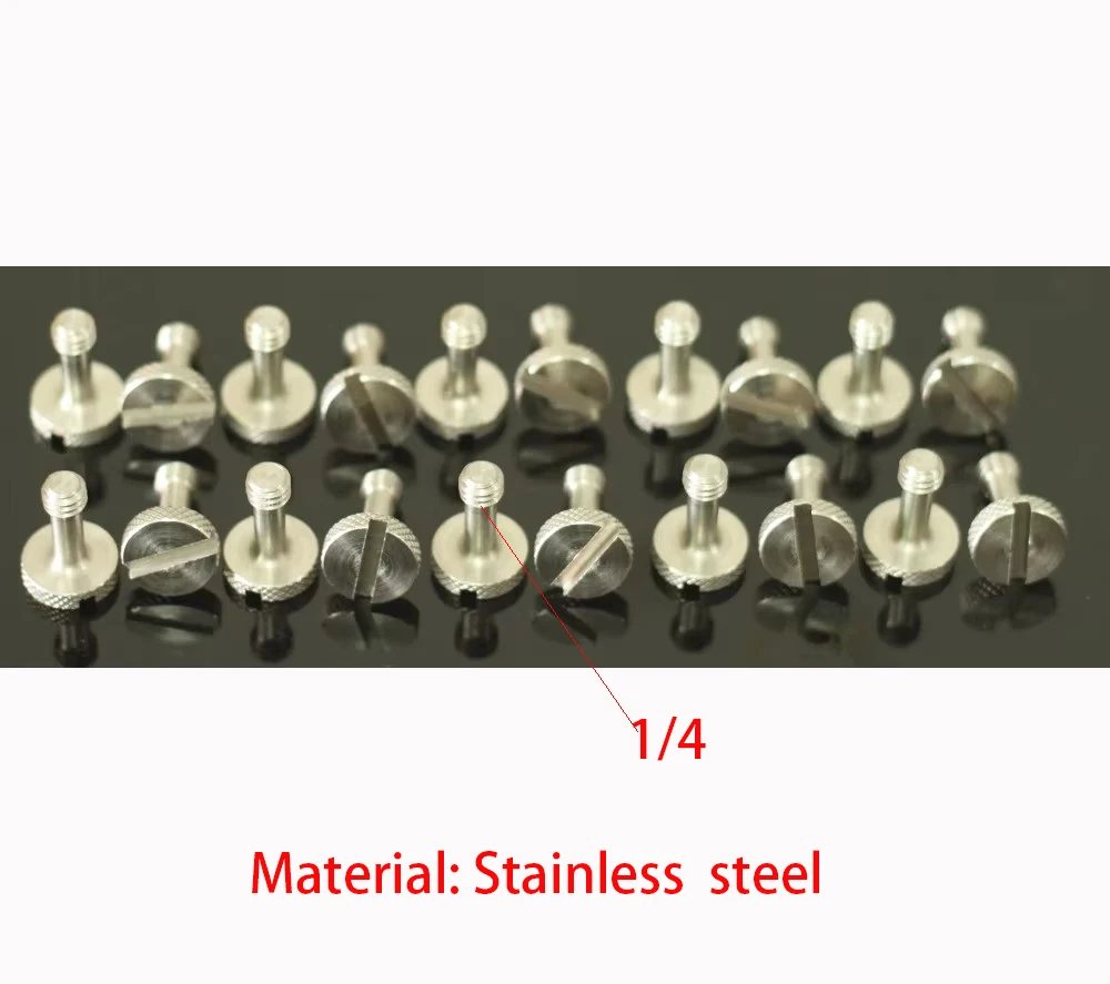 20pcs Steel long 1/4