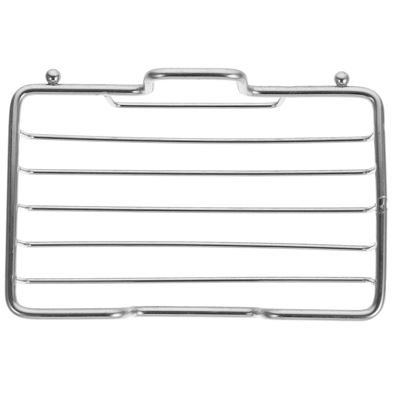 

Punch Free Wall Mounted Soap Dish Stainless Steel Self Draining Bathroom Storage Rack Stainless Steel Soap Dish