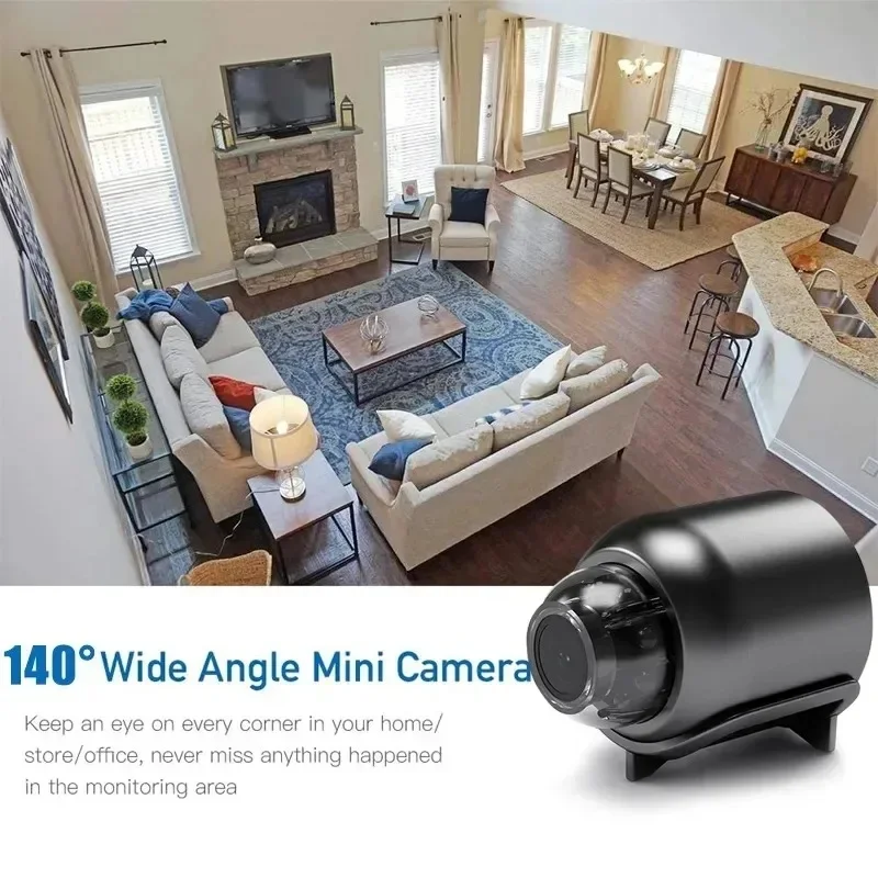 Mini IP Wifi Camera X5 Baby Monitor Indoor Safety Security Night Vision 1080P Remote Camcorders Video Surveillance Smart Home