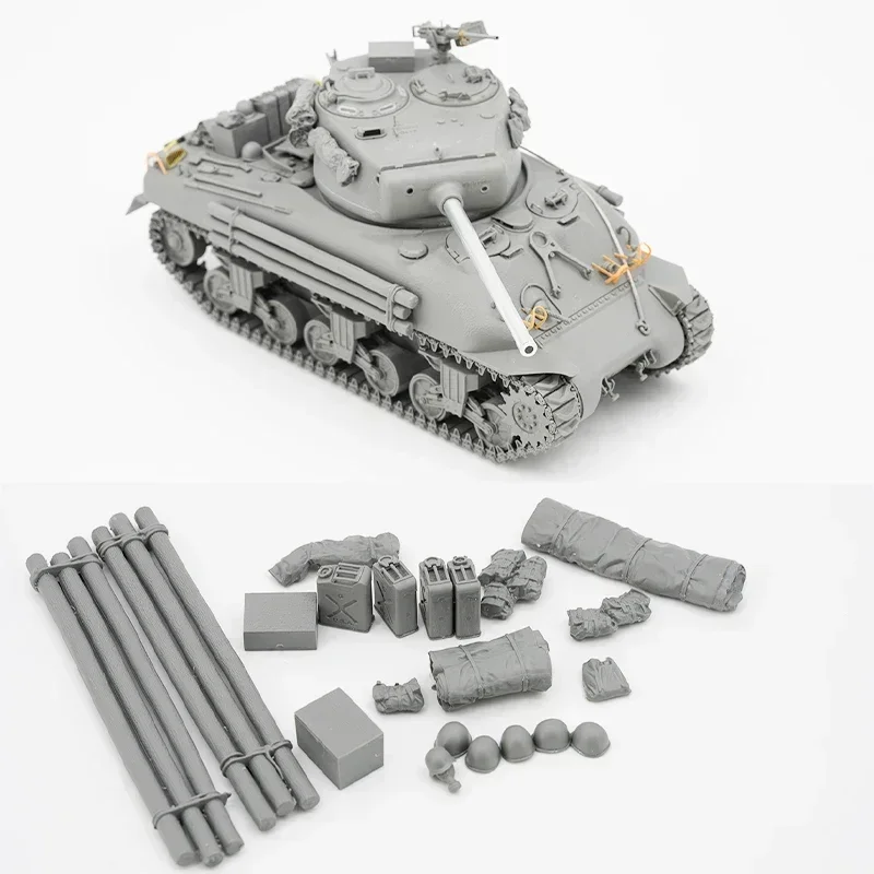 1/35 BORDER Model BT-046 Sherman M4A1 tank 76MM Turret assembly