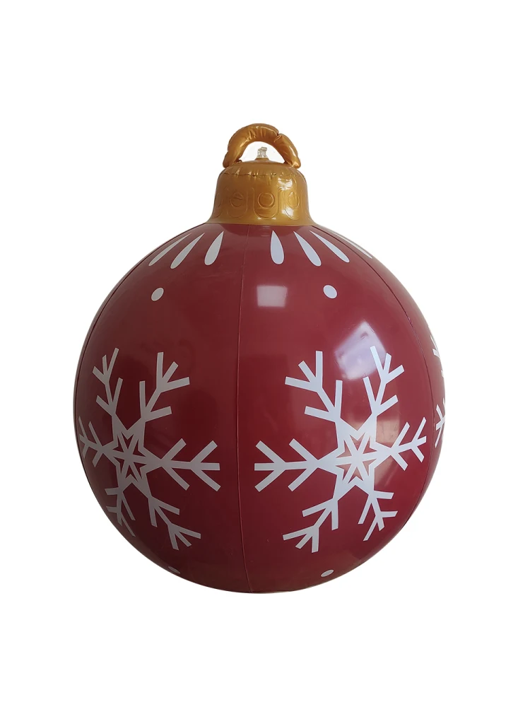 

Christmas Inflatable Balloon PVC Xmas Ball Waterproof Ornament Large Size for Yard Decoration Outdoor Wedding Party Christmas