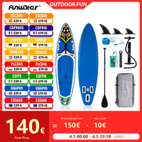 FunWater Sup Board Inflatable Surfboard Stand Up Paddle Board 335 x 84 x 15 cm Complete Inflatable Sup Paddle Board Accessories