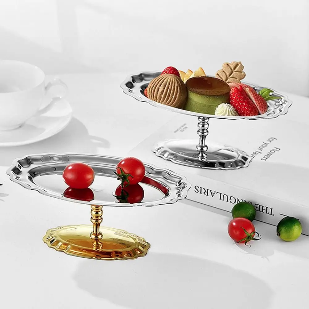 

Stylish Multi-Function Fruit Plate Party Bar Tableware Stainless Steel Ice Cream Cup Modern Elegant Dessert Bowl