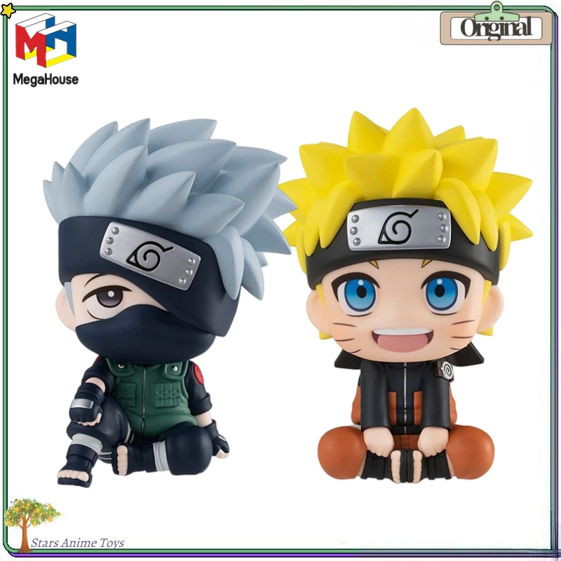 MegaHouse Look Up NARUTO Shippuden Naruto Uzumaki/Hatake Kakashi Figura de Colección