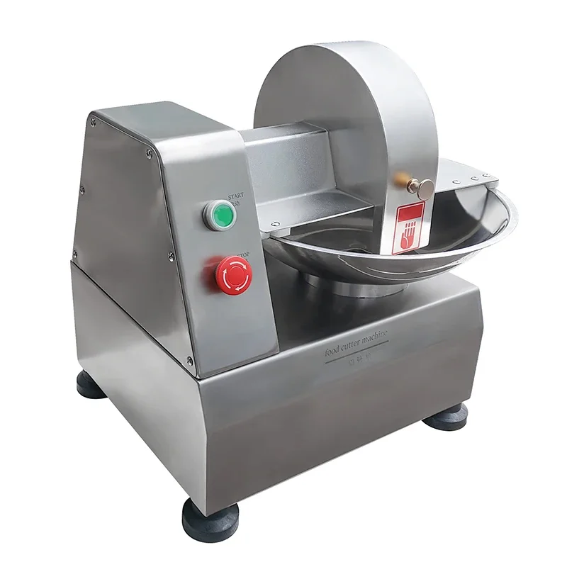 Cheaper Price Meat Bowl Cutter Table Top Bowl Chopper Stainless Steel Vacuum Bowl Cutter Chicken Meat Cutting Machine