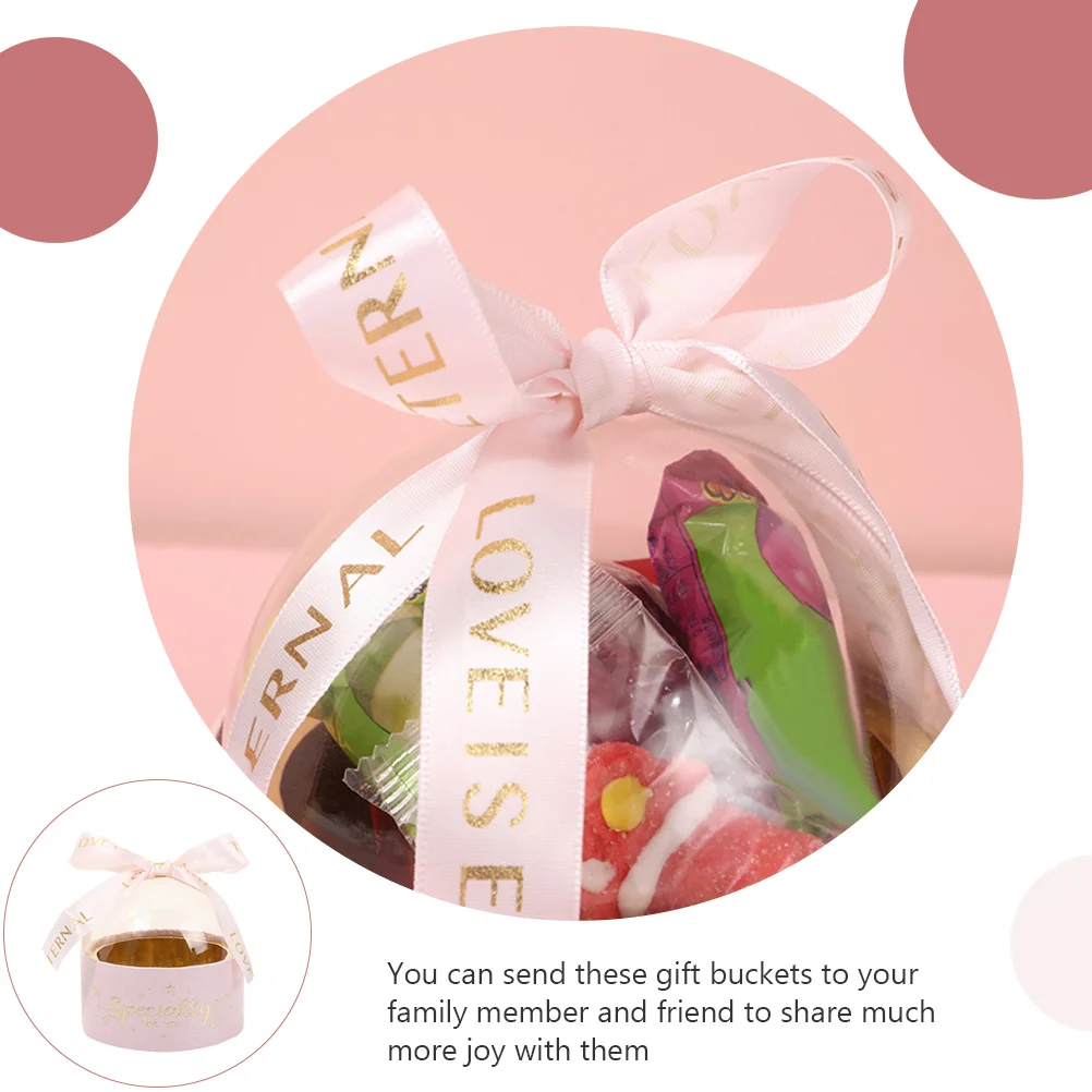 

2Pcs Exquisite Candy Cases Lightweight Gift Containers for Candies Chocolates Small Items Portable Gift Packaging