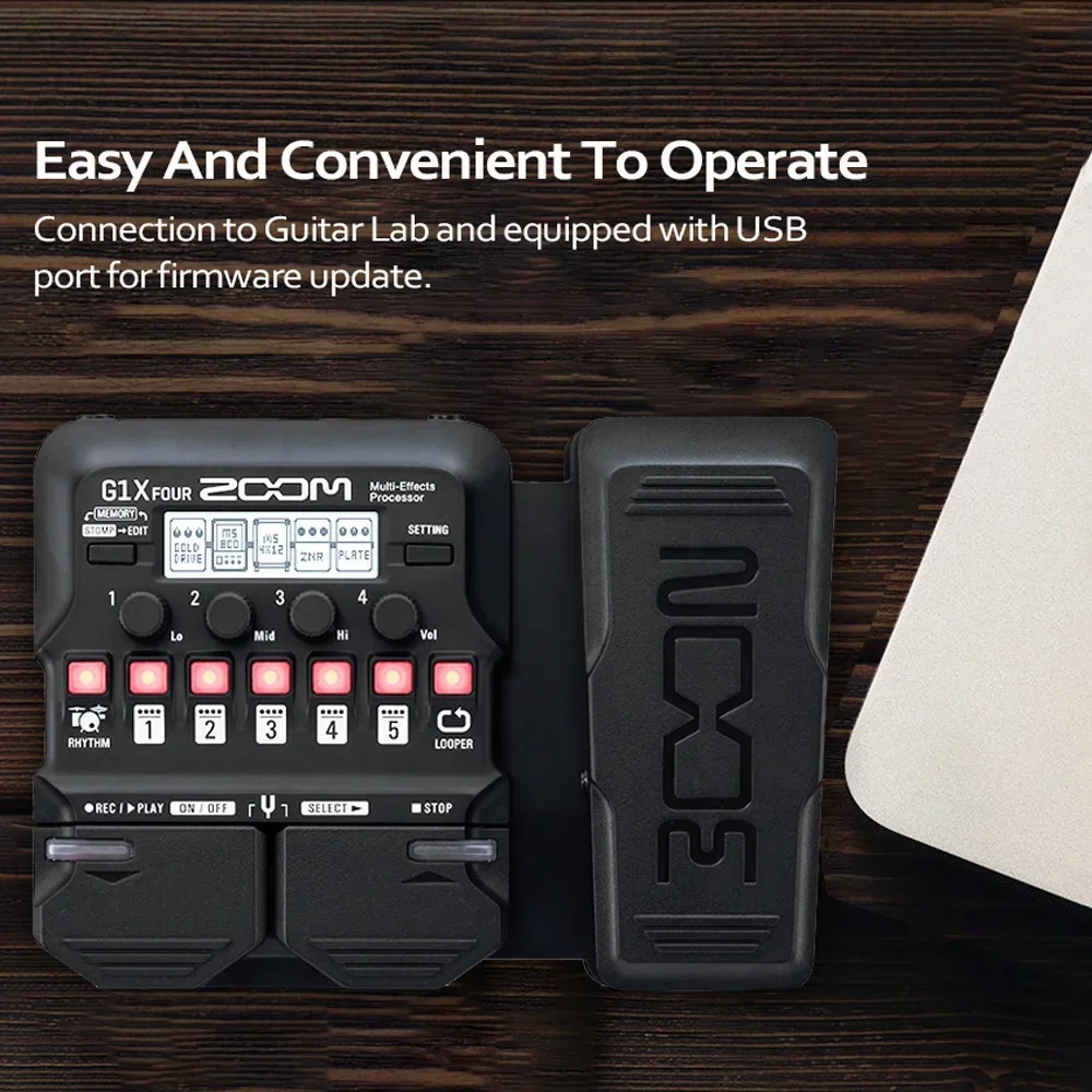 

New G1X Four Electric Guitar Multi Effect Processors Guitar Effectors Home Audio Musical Instruments Accessory