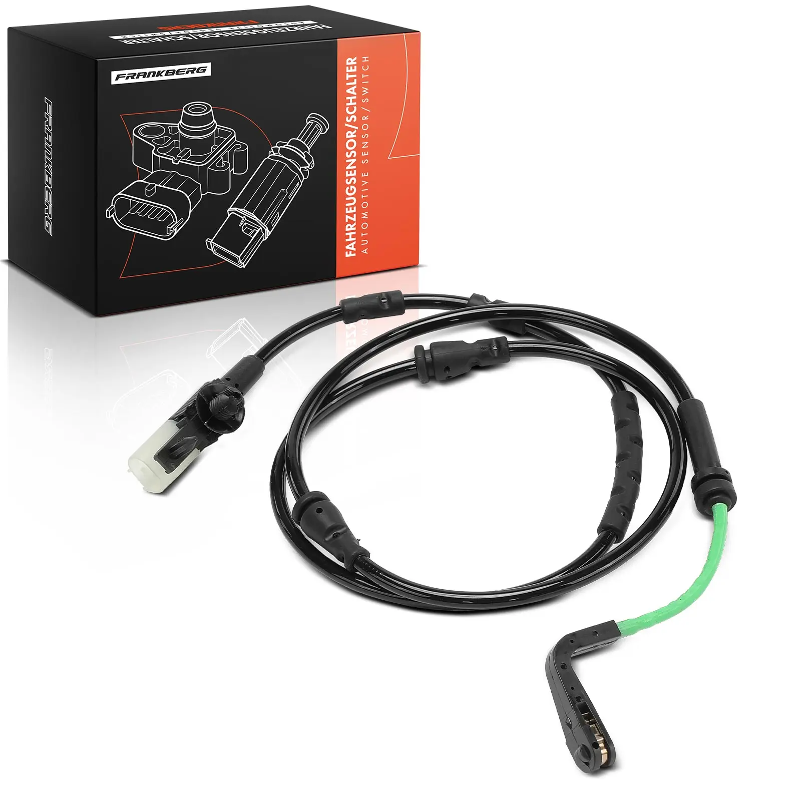 Frankberg 1x Waarschuwingscontact Remvoering Slijtage Vooras Voor Land Rover Discovery Sport L550 Range Rover Evoque L551 LR115019