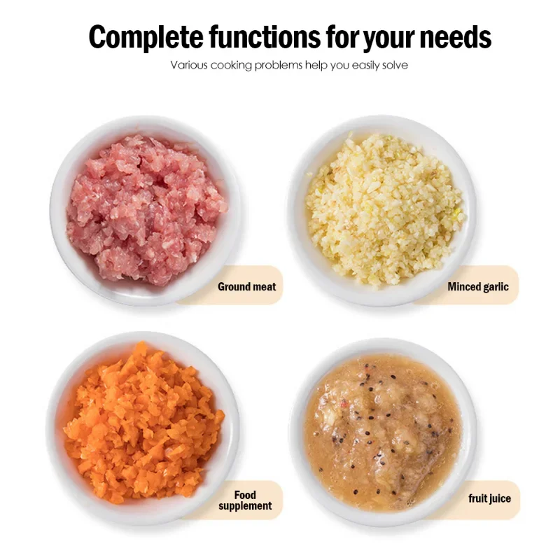 500/900 ミリリットル野菜カッターチョッパーガーリックチョッパー手動回転スライサーフルーツガーリッククラッシャーキッチンガジェットブレンダー肉グラインダー