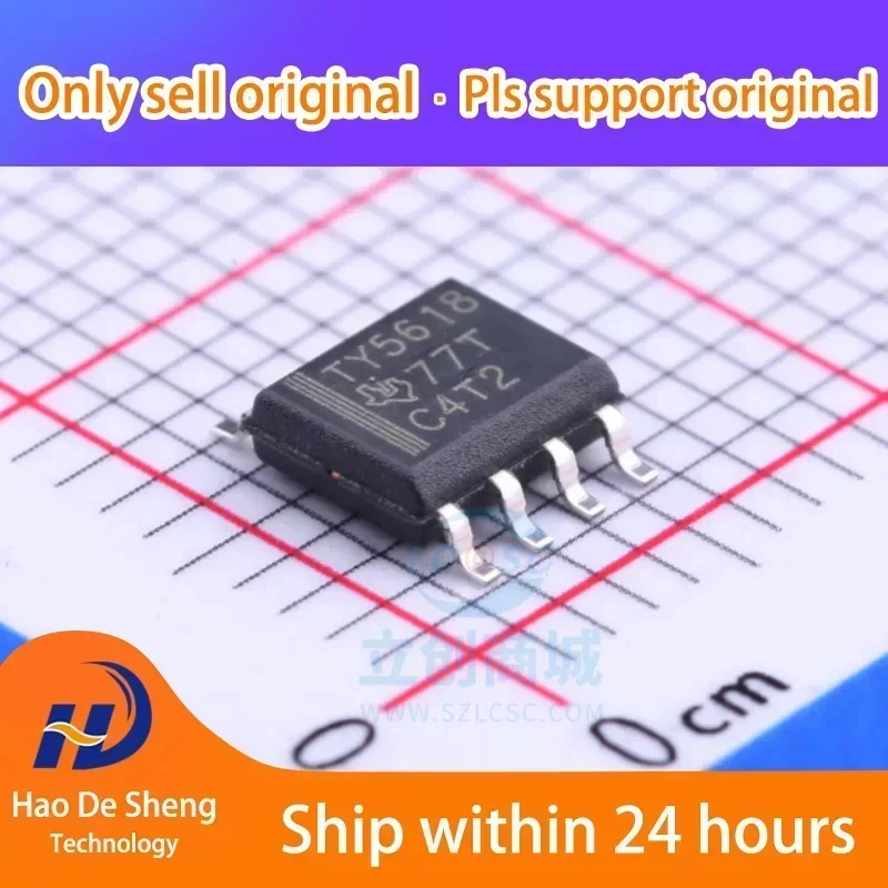 

10PCS/LOT TLV5618AIDR TLV5618AID Logo TY5618 SOP-8 New Original In Stock