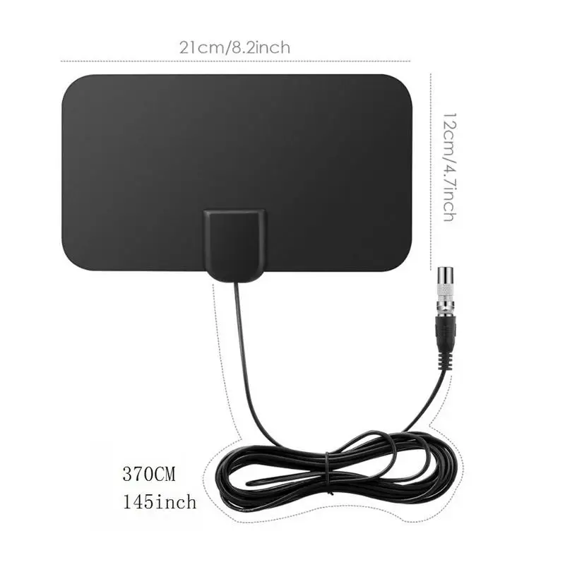 Newest TV Aerial Indoor Amplified Digital HDTV Antenna 980 Miles Range With 4K HD1080P DVB-T Freeview TV For Life Local Channels