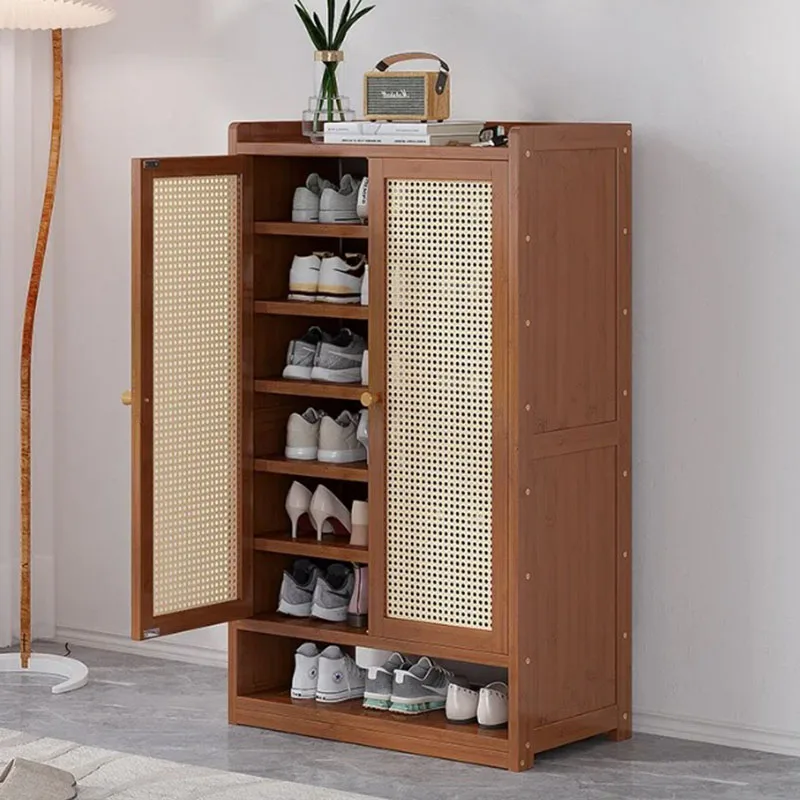 

Decoration Wood Shoe Rack Cabinet Organizer Display Storage Safe Shoe Closet Auvents Sideboards Sapateira Lounge Suite Furniture