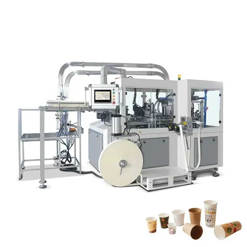 Factory Custom High Speed Paper Cup Paper Bowl Making Machine Full Automatic Ice Cream Paper Cup Making Machine for Sale