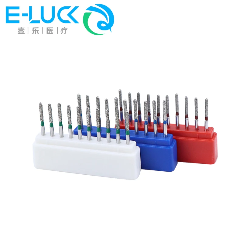 

5Boxs EX/SR Series Dental Diamond Burs FG 1.6mm Dentist Polishing And Grinding Teeth Tools For High Speed Handpieces