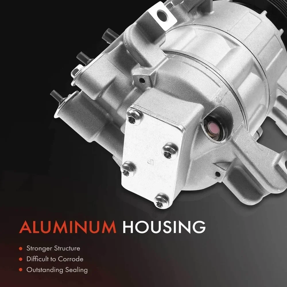 For Nissan Altima Base S SR 2013-2018 L4 2.5L A/C Compressor w/ 6-Groove Pulley