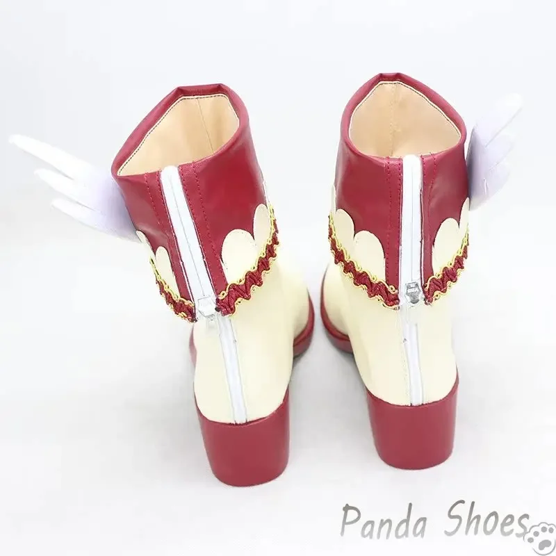 Game Rebellion Mitsumine Yuika Cosplay Shoes Anime Cos Comic Cosplay Costume Prop Shoes for Con Halloween Party