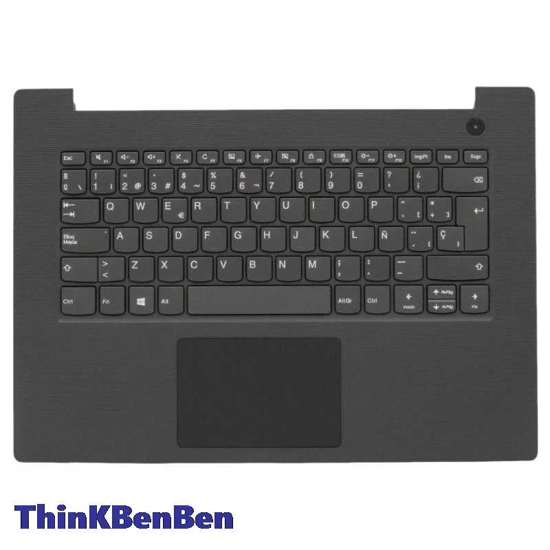 ES Spanish Iron Gray Keyboard Upper Case Palmrest Shell Cover For Lenovo V130 14 14IKB 14IGM 5CB0R39208