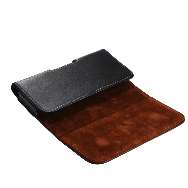 Universal เข็มขัดหนังแท้สําหรับ iphone Samsung Galaxy S25edge S25 Ultra S24FE A56 A36 A26 iphone Xiaomi เอวกระเป๋า