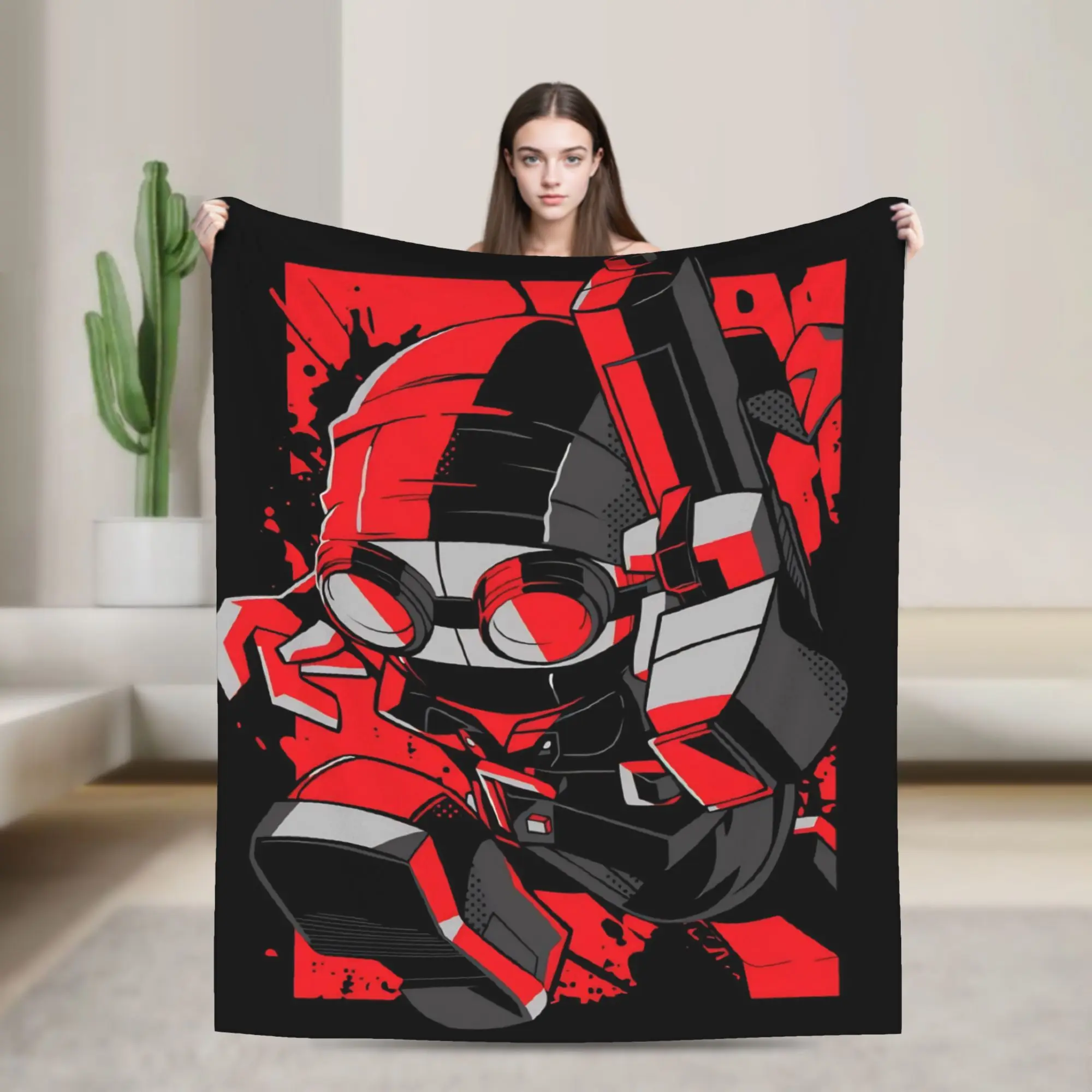 Comfort MADNESS COMBAT Hank Blanket Merch Sofa Decorative  Throw Blankets Super Warm Flannel for Outdoor