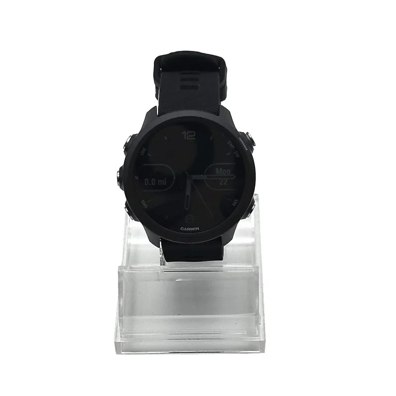 ساعة Garmin Forerunner 245 GPS للتدريب على الجري في الهواء الطلق معدل ضربات القلب تدعم اللغة الروسية الإسبانية. برتغالية 95% جديدة
