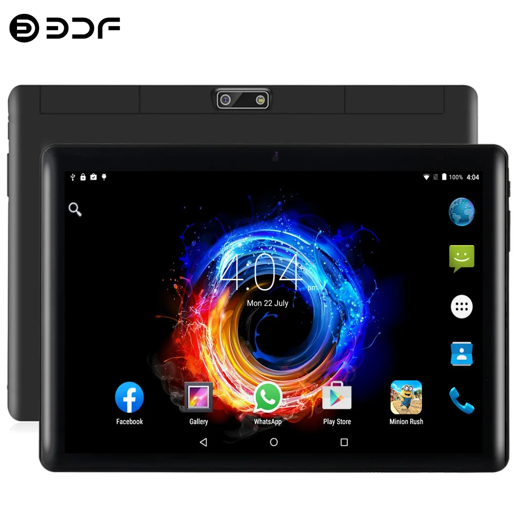 New 10.1 Inch Tablet Pc Octa Core 4GB RAM 64GB ROM 3G Phone Call Dual SIM Dual Camera WiFi Bluetooth Google Play Android Tablets