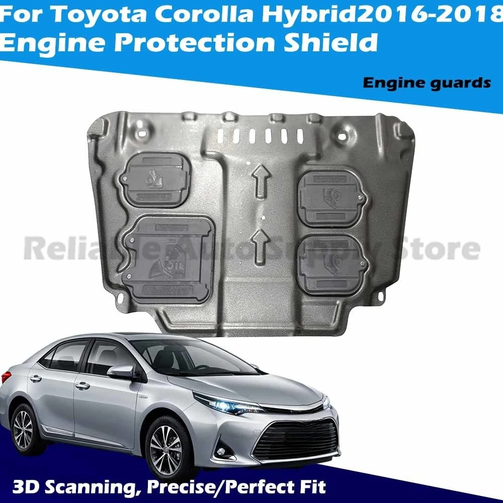 

Universal Auto Underbody Guard Impact Resistant Safety Plate Quick Install For Toyota Corolla Hybrid 2016-2018