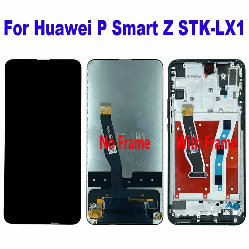 

Для Huawei P Smart Z STK-LX1 ЖК-дисплей сенсорный экран дигитайзер в сборе запасной аксессуар